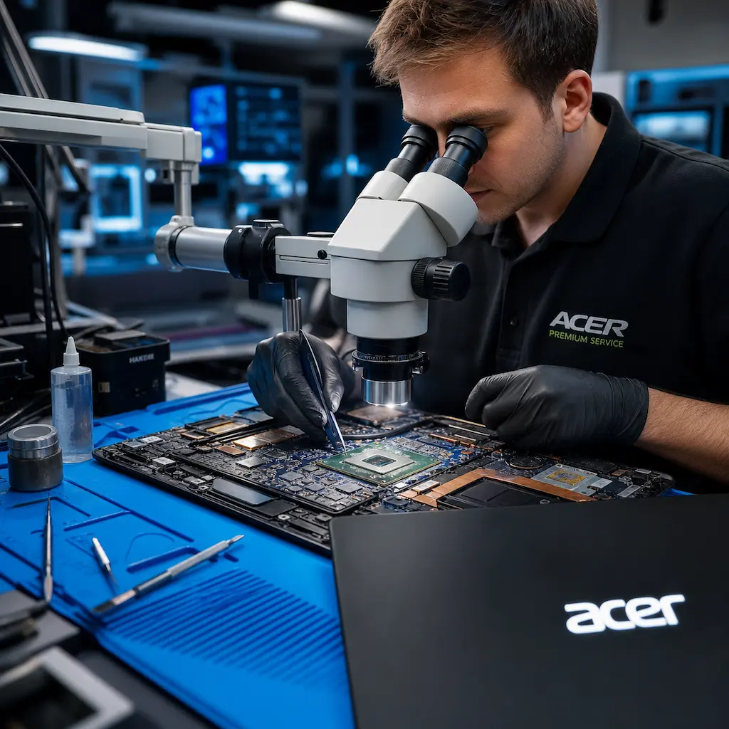 Замена видеокарты ноутбука Acer в Курске