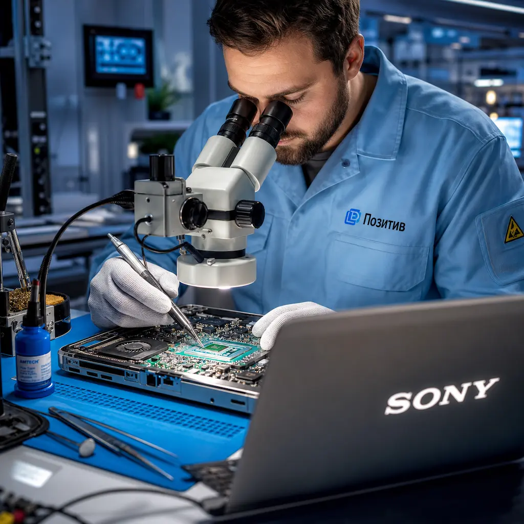 Замена видеокарты ноутбука Sony в Курске