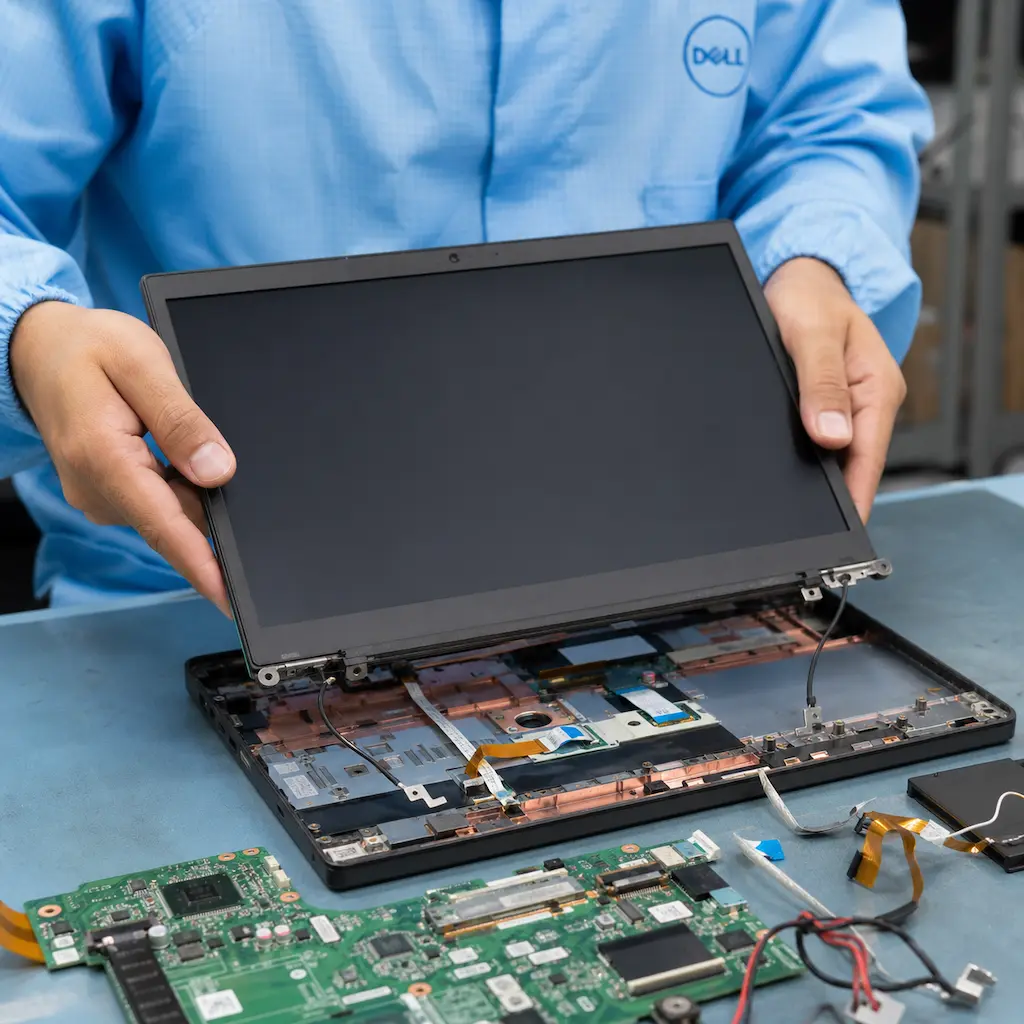 заменить матрицу ноутбука Dell в Курске
