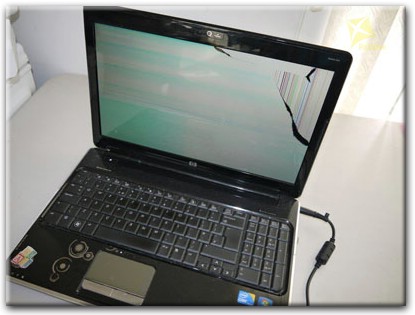 замена матрицы на ноутбуке HP в Курске