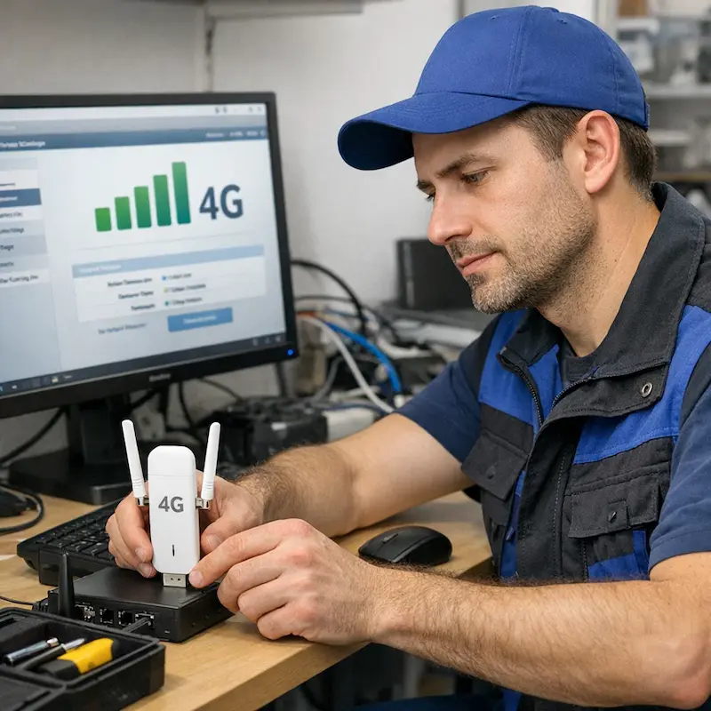 Настройка LTE модема в Курске