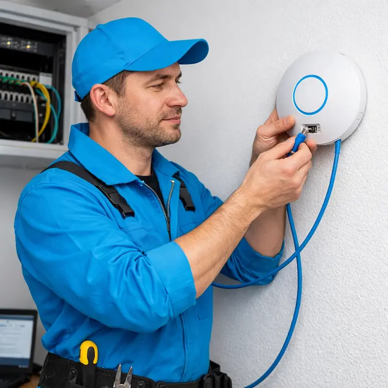 Подключение точки доступа в Курске