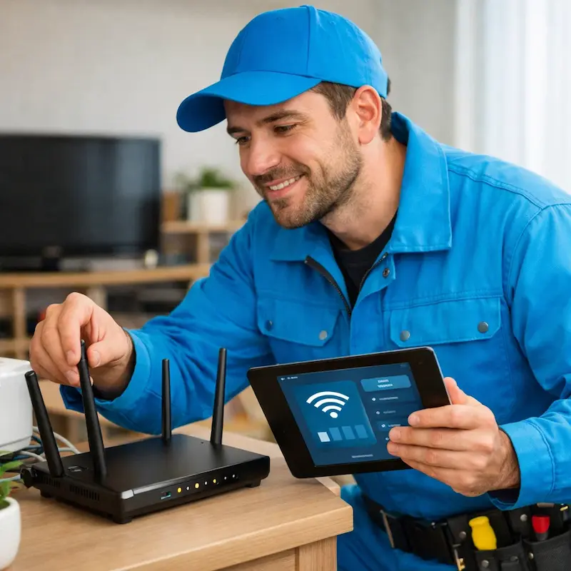 Настройка Wi-Fi для квартиры, дома и офиса в Курске