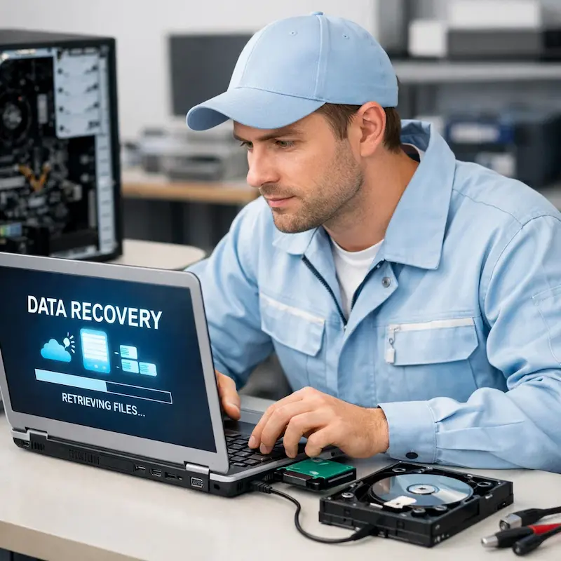 Восстановление данных и файлов в Курске