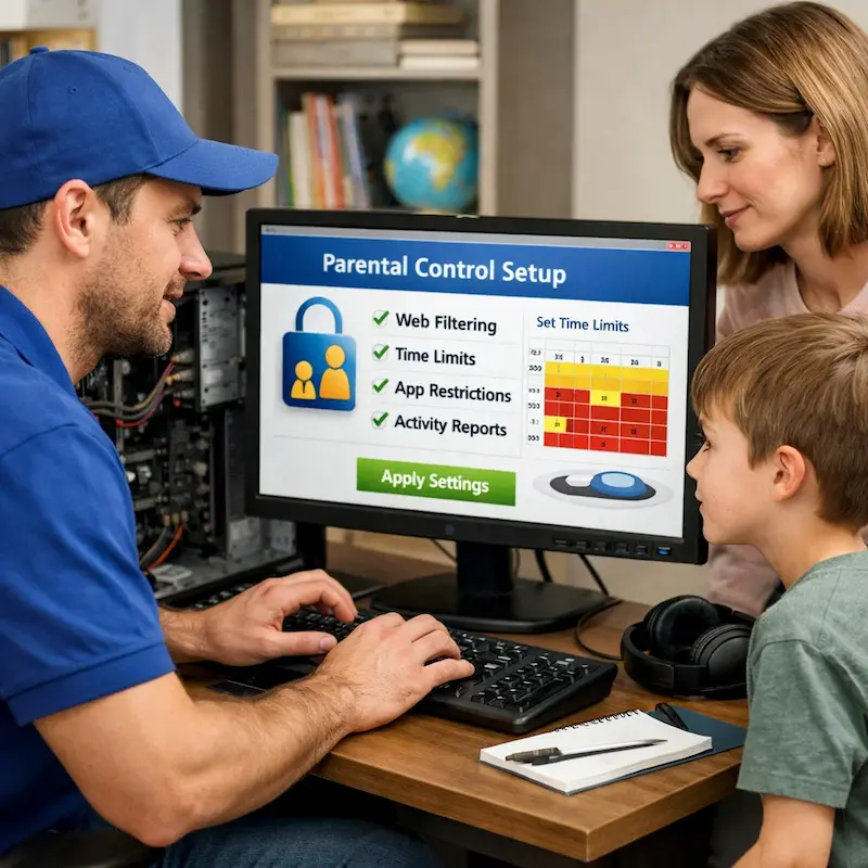 установка родительского контроля в Курске