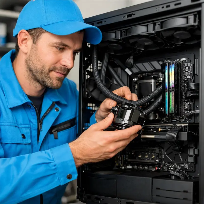 Установка СЖО на ПК в Курске