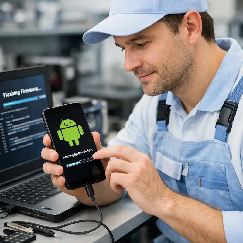 Перепрошить телефон в Курске